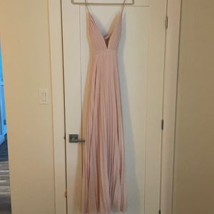 pink bridesmaid dress
